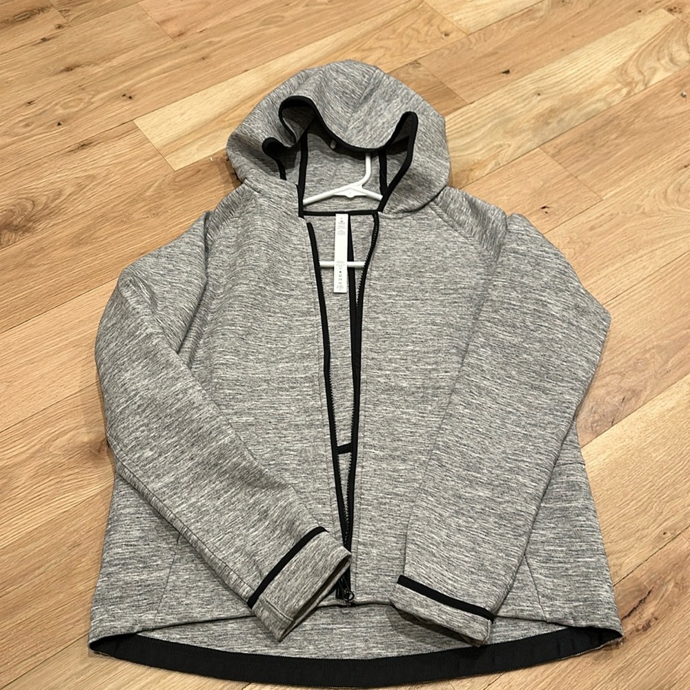 NWOT Heather Grey Lululemon Zip Up Jacket